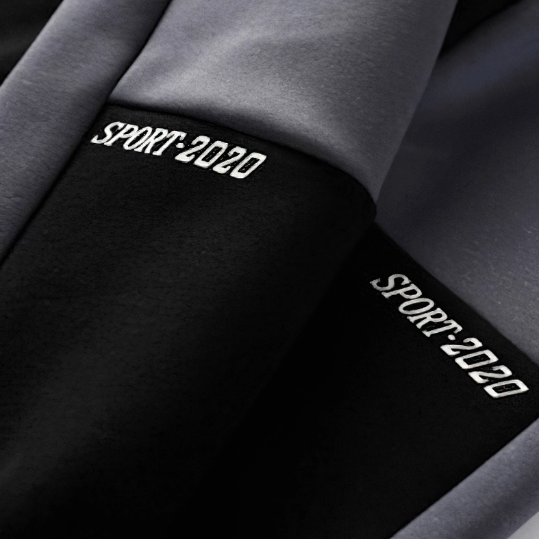 Men's gothic colorblock sweatshirt side view highlighting sleeve construction, ribbed cuffs, and relaxed silhouette