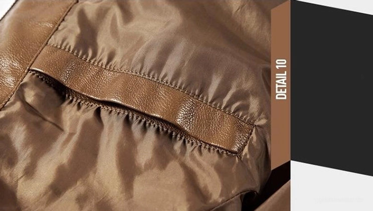 Gothic-Leder-Biker-Jacke Pflege und Wartung, zeigt PU-Kunstleder-Textur und Haltbarkeit sowie Langlebigkeitseigenschaften des Materials